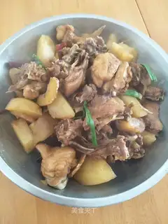 Potato chicken