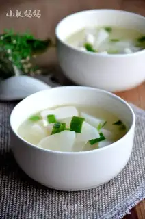 Rusty shrimp tofu soup