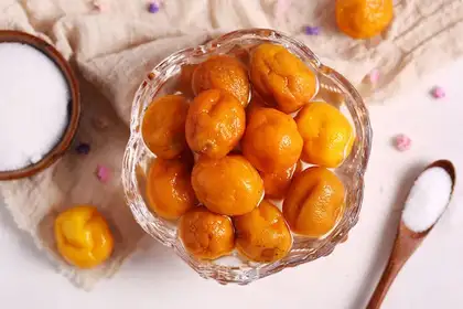 Salted gold orange