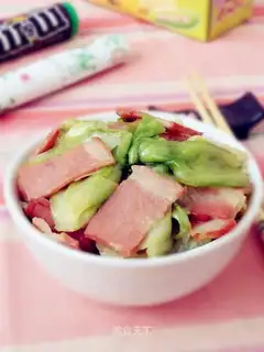 Bacon and cabbage