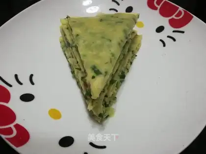 Egg onion waffles