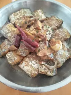 Red-fried fish