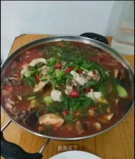 Boiled fish
