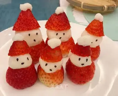 How to make Strawberry Snowman