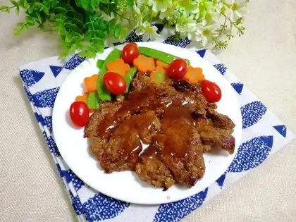 Black pepper steak