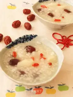 The porridge of rice