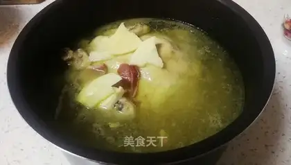 The chicken soup