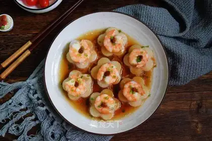 Radish shrimp ball