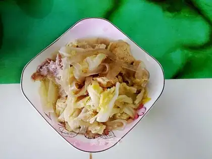 Pork-cooked sauerkraut