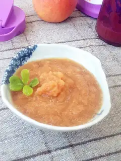 Homemade apple sauce