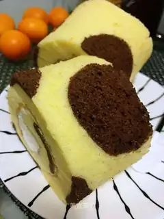 Cute cake roll