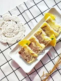 Double steam cake