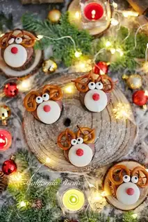 Christmas moose cake