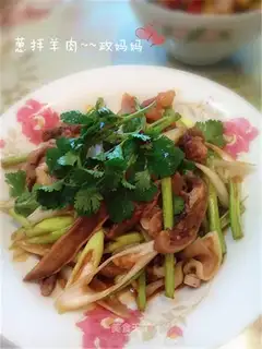 Onion and lamb