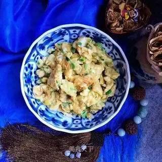 Garlic fried eggs
