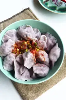 Celery shrimp dumplings