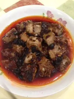 Godmother steamed her ribs
