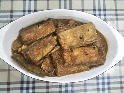 Red-fried fish