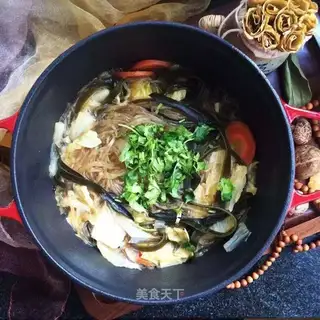 The bellow sea veggie pan