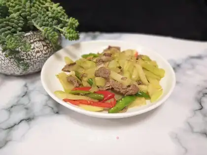 Fried beef