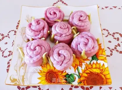 Creative potato roses