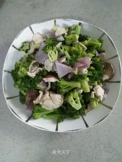 Scrambled mushrooms