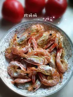 Microwave dry shrimp