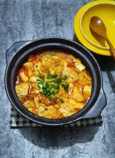 Tomato tofu fan