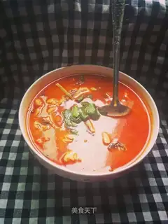 Tomato fish soup