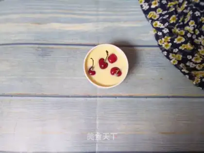 Cherry yogurt