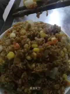 Cheese fried rice