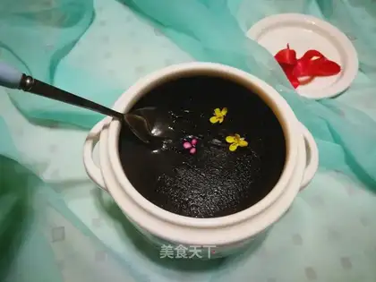 Black sesame paste