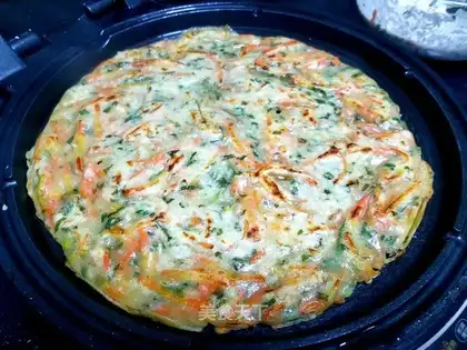 Carrot celery pancakes