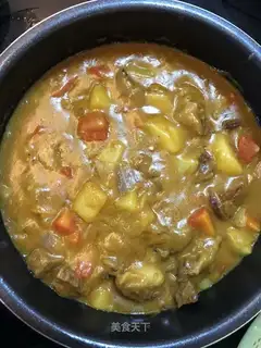 Curry cow