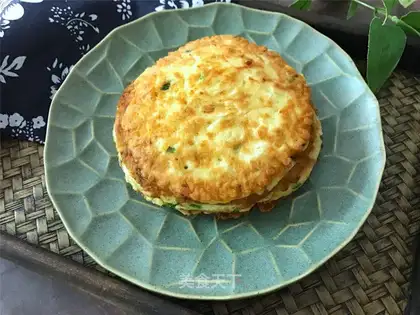 radish egg pancakes