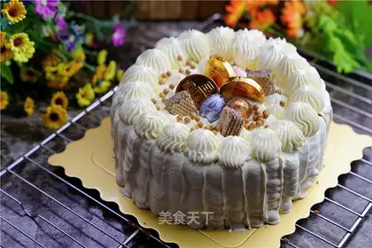 Candy cream cake
