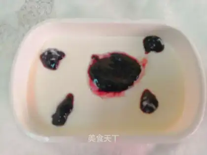 HOMEMADE Q-BALL BLUEBERRY YOGURT