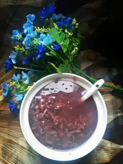 Red bean, black rice