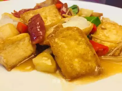Weenie and tofu