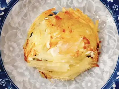 Bird's nest potatoes