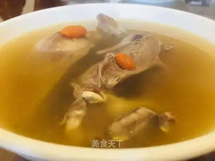 Piggy heart soup