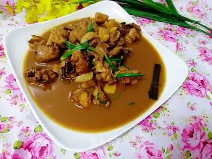 Chicken with garlic