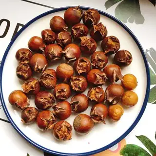 Baked chestnuts