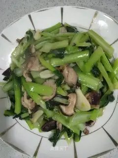 Fry mushrooms