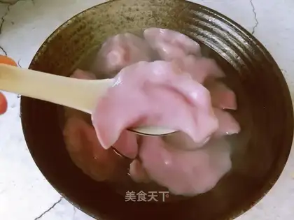 Potato spicy meat dumplings