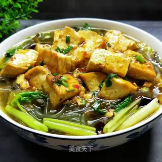 Tofu ribbons
