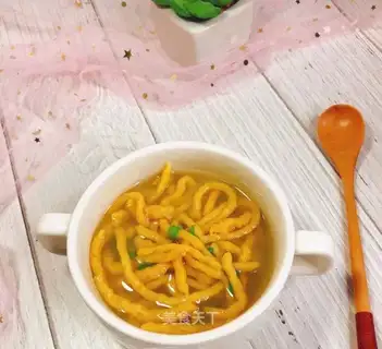 Pumpkin lamb noodles