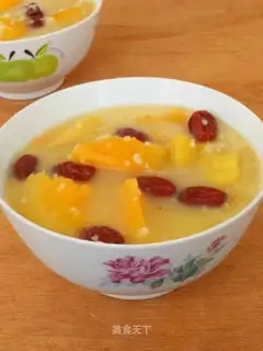 Double red rice congee