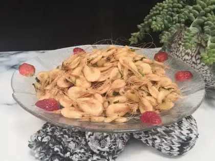 The rice shrimp
