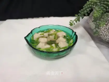 Cooking fish balls